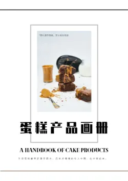 甜点生日送礼蛋糕产品画册