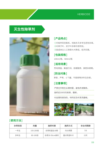 农业除虫剂农药产品画册模板 - 第9页
