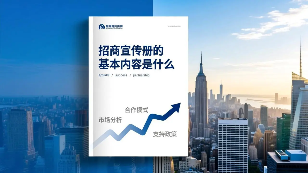 招商宣传册的基本内容是什么？这六个板块帮你搭建专业框架