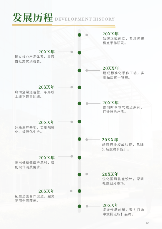 中式传统手工糕点产品目录册模板 - 第3页