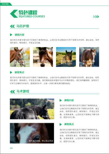 青少年马术夏令营招生简章模板 - 第8页