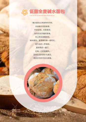 营养面包烘焙蛋糕产品画册模板 - 第8页