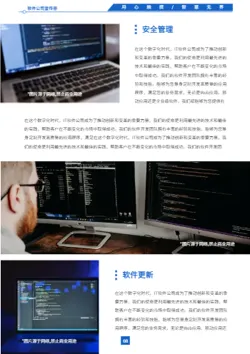 软件测试IT软件公司宣传册设计 - 第9页