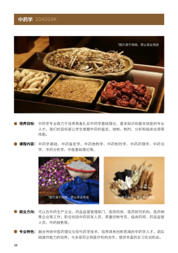 医科大学中医药学院招生画册模板 - 第8页