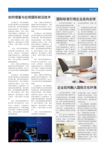商务企业文化内部交流报制作 - 第11页