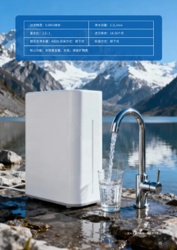净水器直饮一体机产品画册模板 - 第15页